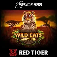 slot Wild Cats Multiline Red Tiger